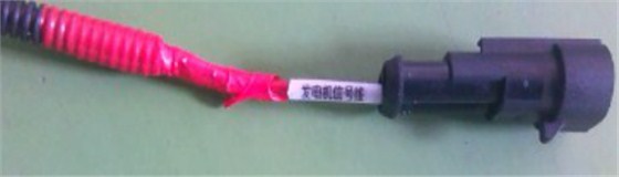 接发电机W端或R端,若无则接24v端 接发电机W端或R端,若无则接24v端