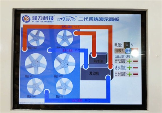 电子冷却风扇控制器模拟控制演示版
