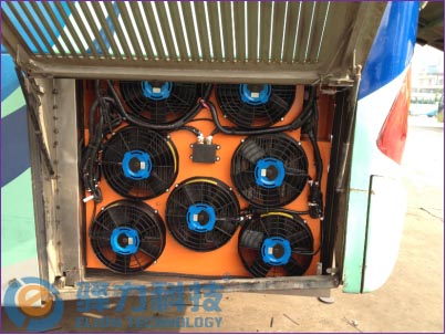 镇江江天客运集团所属厦门金龙大客车发动机冷却系统改装案例