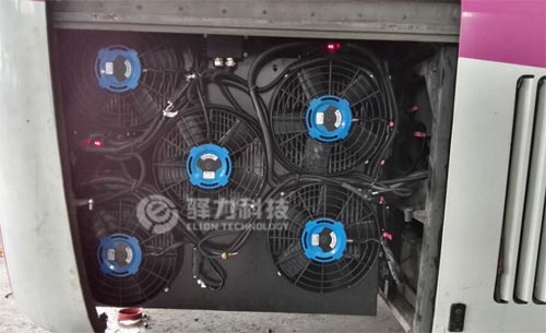 淄博客运换装驿力ATS发动机智能冷却系统案例