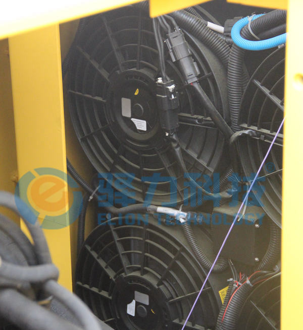 力士德电动液压挖掘机风扇外观.docx