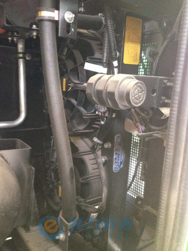 驿力轮边驱动电机冷却系统在比亚迪纯电动客车上的应用